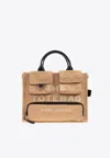 Marc Jacobs Medium Cargo Canvas Tote Bag In Sand