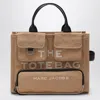 Marc Jacobs Medium Cargo Tote Bag Beige In Canvas In Nude