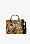 Marc Jacobs The Medium Cheetah Canvas Tote Bag In Neutral