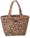 Marc Jacobs Medium Cheetah Quilted Tote In Black