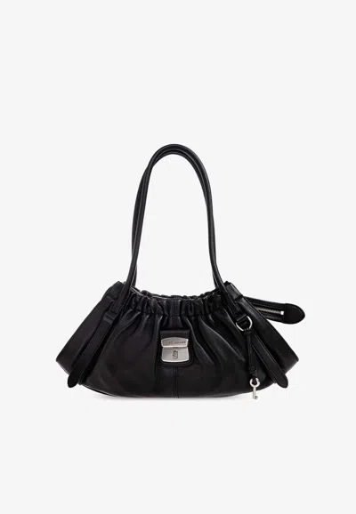 Marc Jacobs Medium Cristina Satchel Shoulder Bag In Black