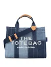 Marc Jacobs Tote Bag With Adjustable Strap And Top Handles In Blue
