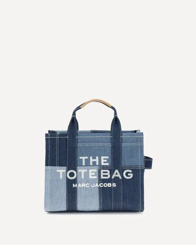 Marc Jacobs Medium Denim Tote Bag In Blue