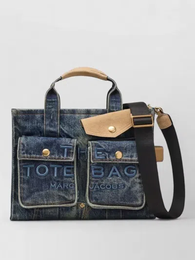 Marc Jacobs Medium Denim Tote Bag Shoulder Strap