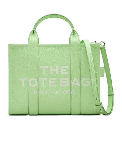 Marc Jacobs Medium Double Handle Shoulder Bag In Green