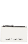 Marc Jacobs Medium Flat Wallet In Burgundy