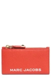 Marc Jacobs Medium Flat Wallet In Orange