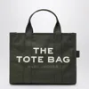 Marc Jacobs Medium Canvas Tote Bag With Side Handle In Green