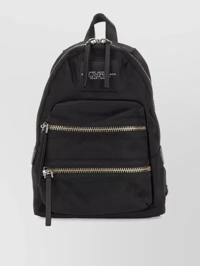 Marc Jacobs Medium Leather Backpack In Black