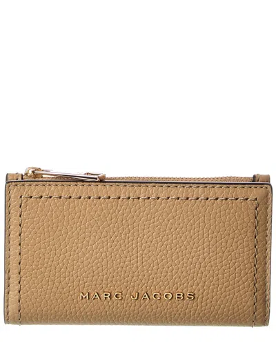 MARC JACOBS MARC JACOBS MEDIUM LEATHER FLAT WALLET