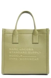 Marc Jacobs Medium Leather Standard Supply Tote In Green