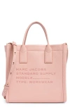 Marc Jacobs Medium Leather Standard Supply Tote In Pink