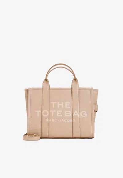 Marc Jacobs Medium Leather Tote Bag In Camel