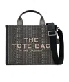 Marc Jacobs The Medium Tote Beige Multi In Black