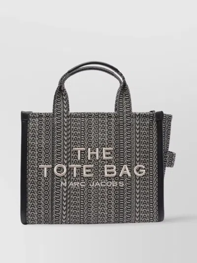 MARC JACOBS MEDIUM MONOGRAM TOTE BAG WITH REMOVABLE STRAP