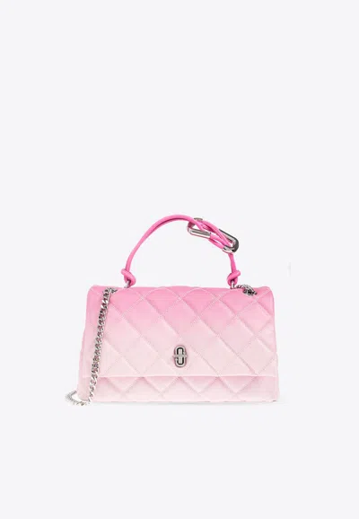 Marc Jacobs Medium Quilted Ombre Convertible Shoulder Bag In Pink