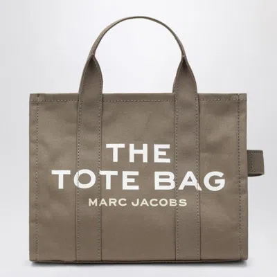 MARC JACOBS MARC JACOBS MEDIUM SLATE CANVAS TOTE BAG
