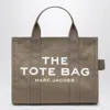 Marc Jacobs Medium Slate Green Canvas Tote Bag Women In Green