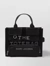 Marc Jacobs Medium Structured Tote Bag With Top Handles In Black