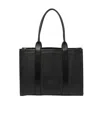 Marc Jacobs Medium The Leather Tote Bag In Black