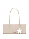 Marc Jacobs Medium The Mirror Shoulder Bag In Neutral