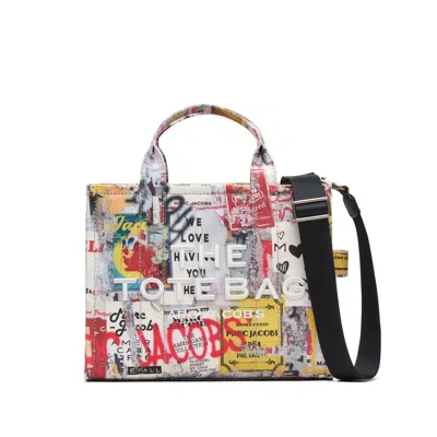 Marc Jacobs Medium The Pop Americana Canvas Tote Bag In Red