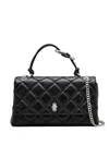 Marc Jacobs Medium The Quilted Dual Convertible Shoulder Bag In Black