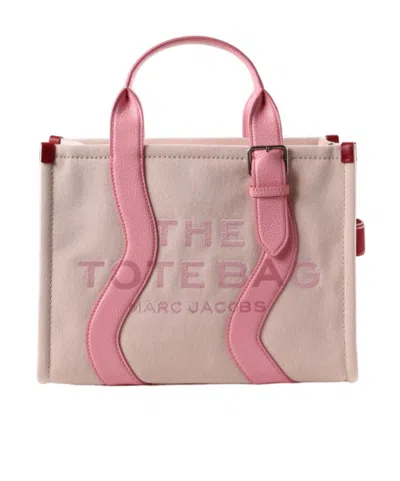 Marc Jacobs Medium The Tote Wavy Tote Bag In Pink