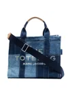 Marc Jacobs The Denim Medium Tote Bags In Blue