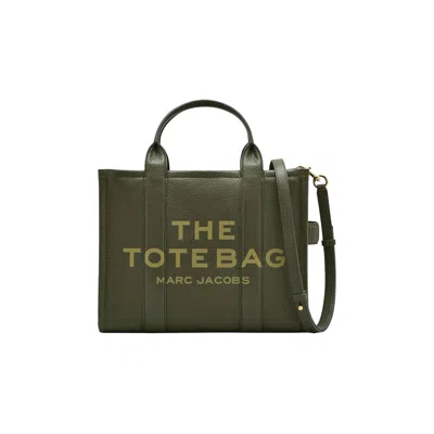 Pre-owned Marc Jacobs Medium Tote Bag 'forest' | Tan | Women's Size Onesize