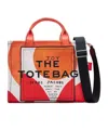 Marc Jacobs X David Shrigley The Canvas Medium Tote Bag In Red