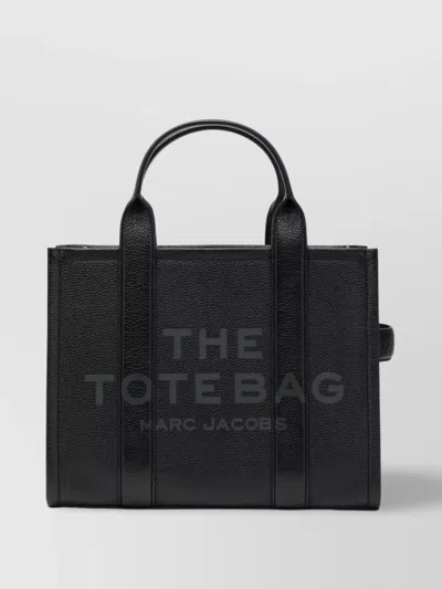 Marc Jacobs Medium Tote Bag Top Handles In Black