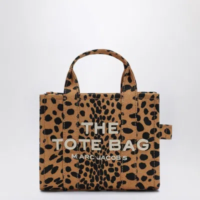 Marc Jacobs Medium Tote Bag With Cheetah Print In Black