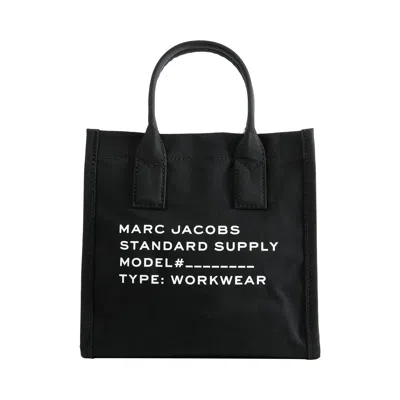 Pre-owned Marc Jacobs Medium Tote Canvas Standard Supply Bag 'black' | Women's Size Onesize