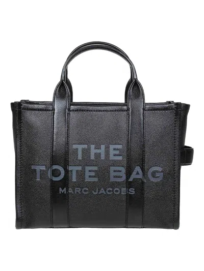Marc Jacobs Medium Tote In Black Leather