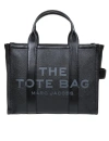 Marc Jacobs Medium Tote In Black Leather In Black