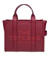 Marc Jacobs Medium Tote In Leather Color Cherry Red In Red