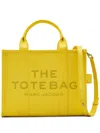 Marc Jacobs Medium Tote Leather Bag In 黄色