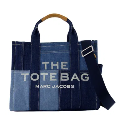 Marc Jacobs Medium Traveler Tote In Blue