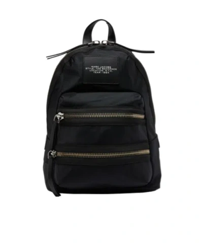 Marc Jacobs Medium Zipper Backpack In Black