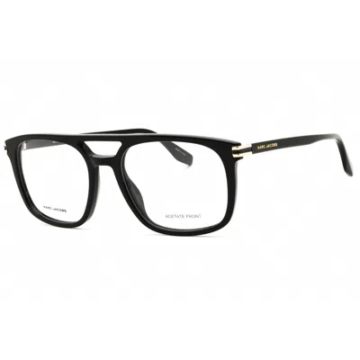 Marc Jacobs Men's Black Rectangular Eyeglass Frames Marc572