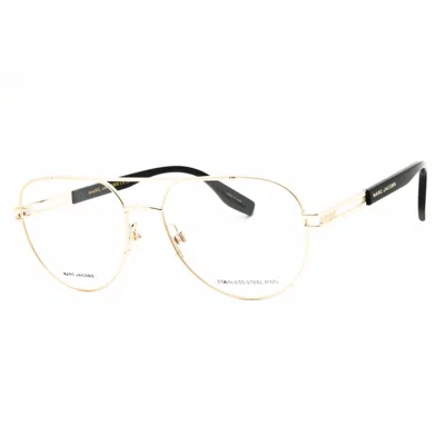Marc Jacobs Men's Gold Tone Aviator Eyeglass Frames Marc676