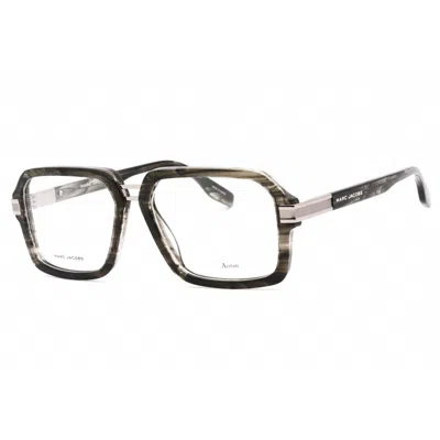 Marc Jacobs Men's Grey Rectangular Eyeglass Frames Marc715