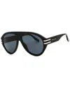 Marc Jacobs Men's Marc 747/s 58mm Sunglasses In Black