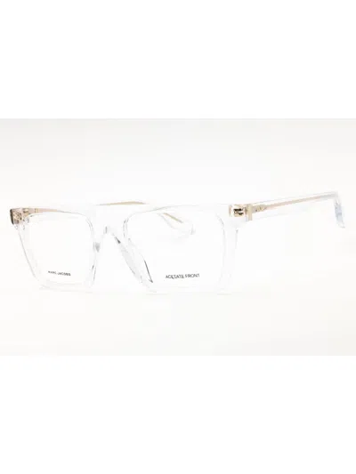 Marc Jacobs Men's Rectangular Eyeglasses With Premium Design In White