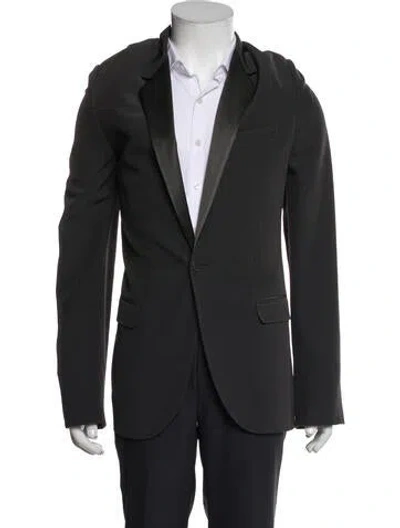 Pre-owned Marc Jacobs Men's Single Button Blazer In Gray