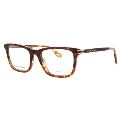 Marc Jacobs Men's Tortoise Rectangular Eyeglass Frames Marc-518
