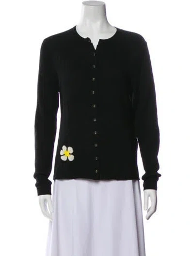 Pre-owned Marc Jacobs Merino Wool Scoop Neck Sweater In Multi