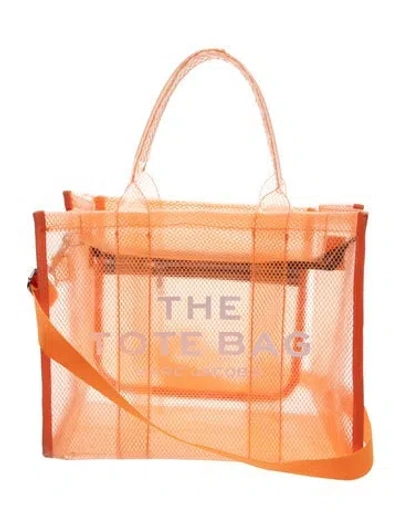 Pre-owned Marc Jacobs Mesh Shoulder Bag In Orange