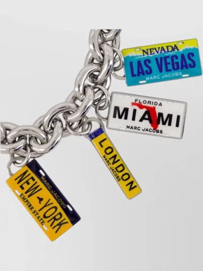 Marc Jacobs Metal Charm Bracelet In Multi